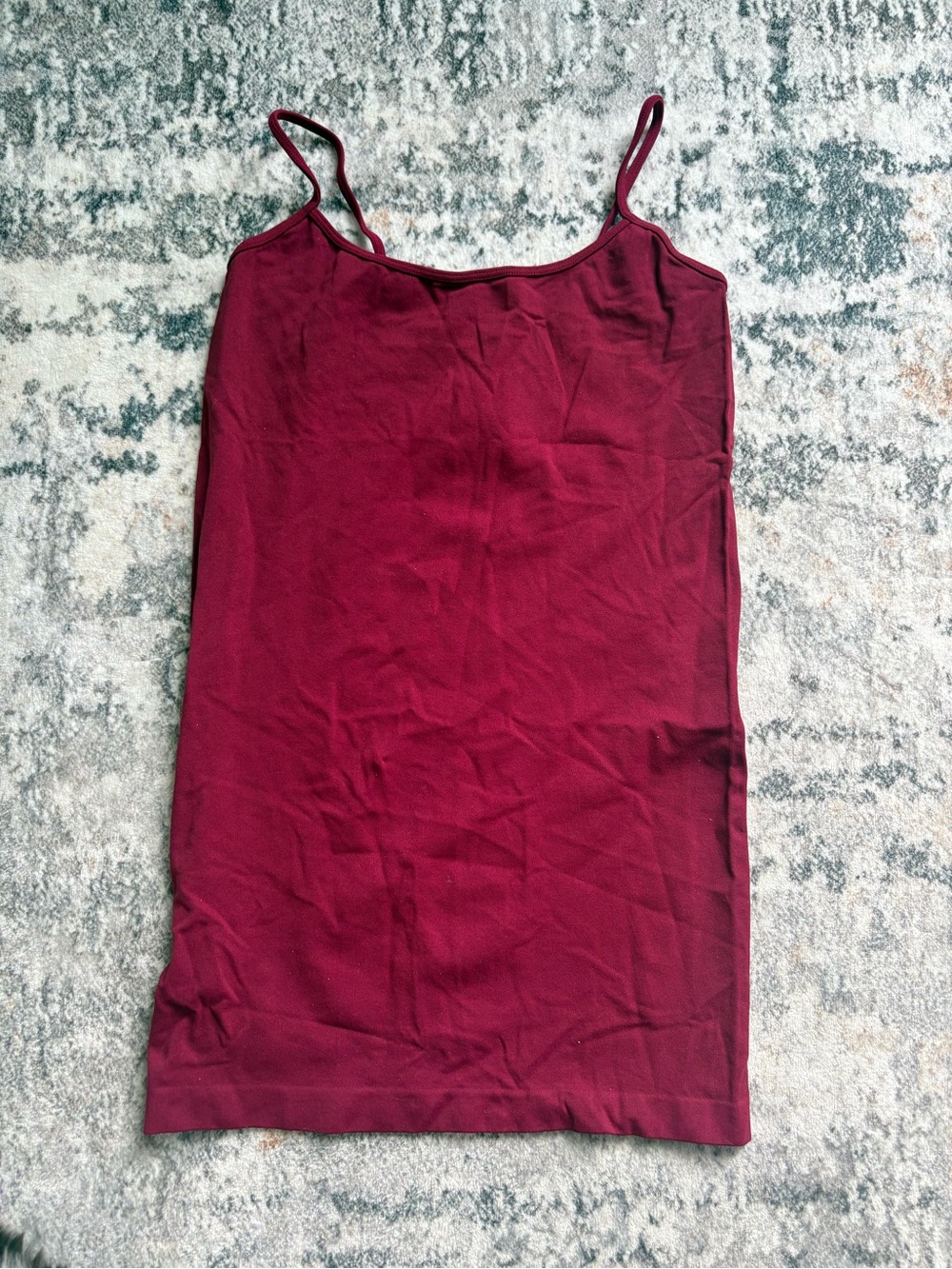 Classic Burgundy Spaghetti Strap Camisole
